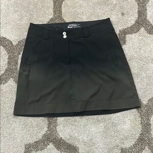 Black Golf Skort